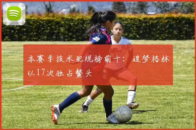 本赛季技术犯规榜前十:追梦格林以17次独占鳌头