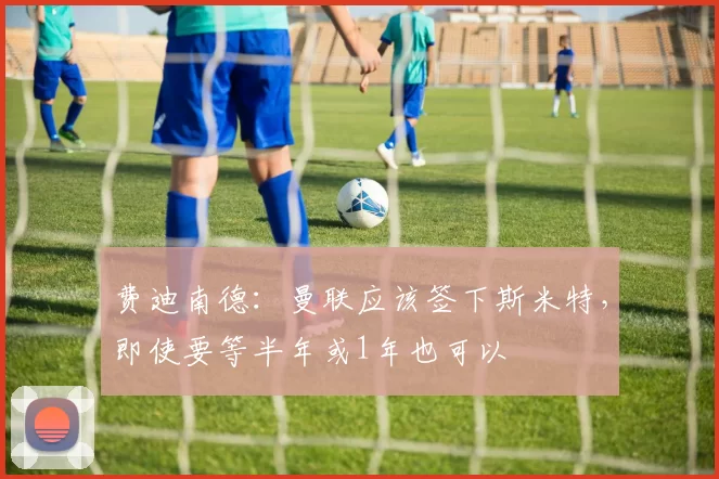 费迪南德：曼联应该签下斯米特，即使要等半年或1年也可以